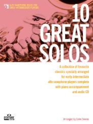 10 great Solos (+CD) for alto saxophone and piano 