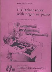 11 Clarinet Tunes with organ or piano  