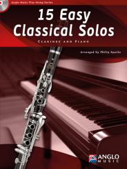 15 easy classical Solos (+CD) for clarinet and piano 