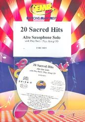 20 sacred Hits (+CD) for alto saxophone 