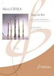Ciesla, Alexis: Tango For Ben pour 4 clarinettes, partition et parties 