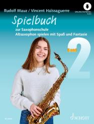 Mauz, Rudolf: Spielbuch zur Saxophonschule, Band 2 (+Online-Audio) für Altsaxophon, Spielbuch 