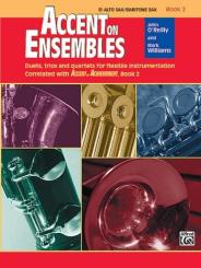 O'Reilly, John: Accent on Ensembles vol.2 for alto or baritone saxophone in e flat 