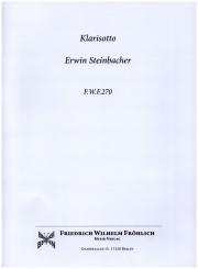 Steinbacher, Erwin: Klarisotto  für Klarinette und Klavier 