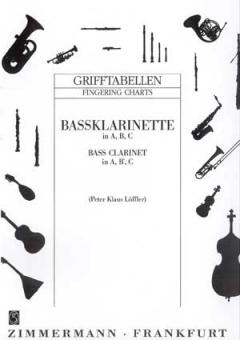 Fingering Chart - bass clarinet 