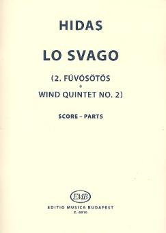 Hidas, Frigyes: Lo Svago für Flöte, Oboe, Klarinette, Horn und Fagott 