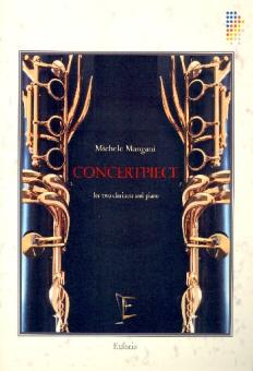 Mangani, Michele: Concertpiece for 2 clarinets and piano, parts 